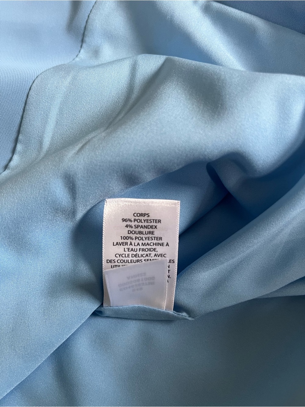 Open Edit Blue Single-Button Blazer - Picture 5 of 5